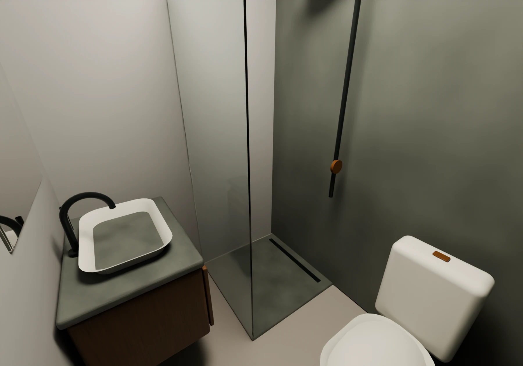 Baño · habitación 3